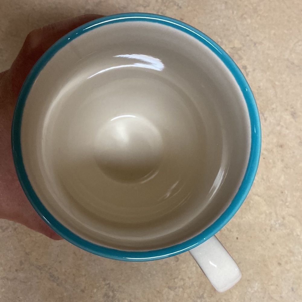 The Pioneer Woman Teal Floral Melody Footed Mug - Picture 5 of 8